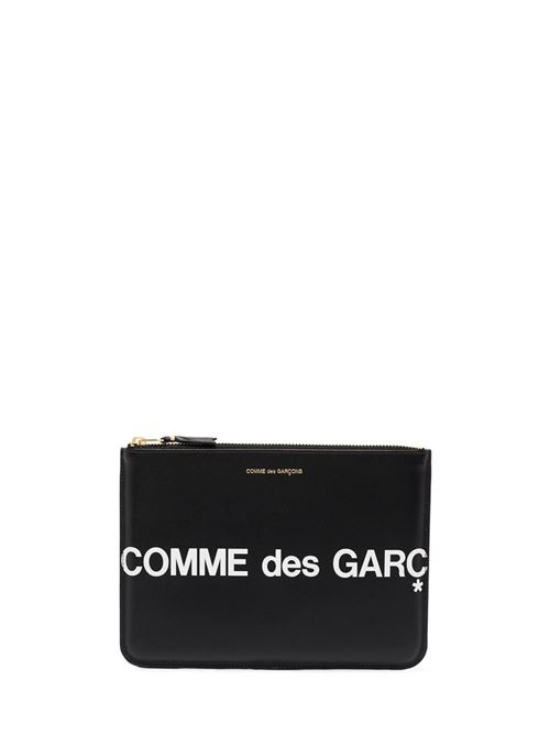Pouch with logo COMME DES GARÇONS WALLET | SA5100HL1